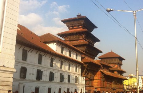 Basantapur in Kathmandu Durbar Square, Best of Nepal Tour