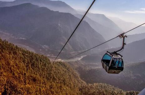 Cable Car in Nepal